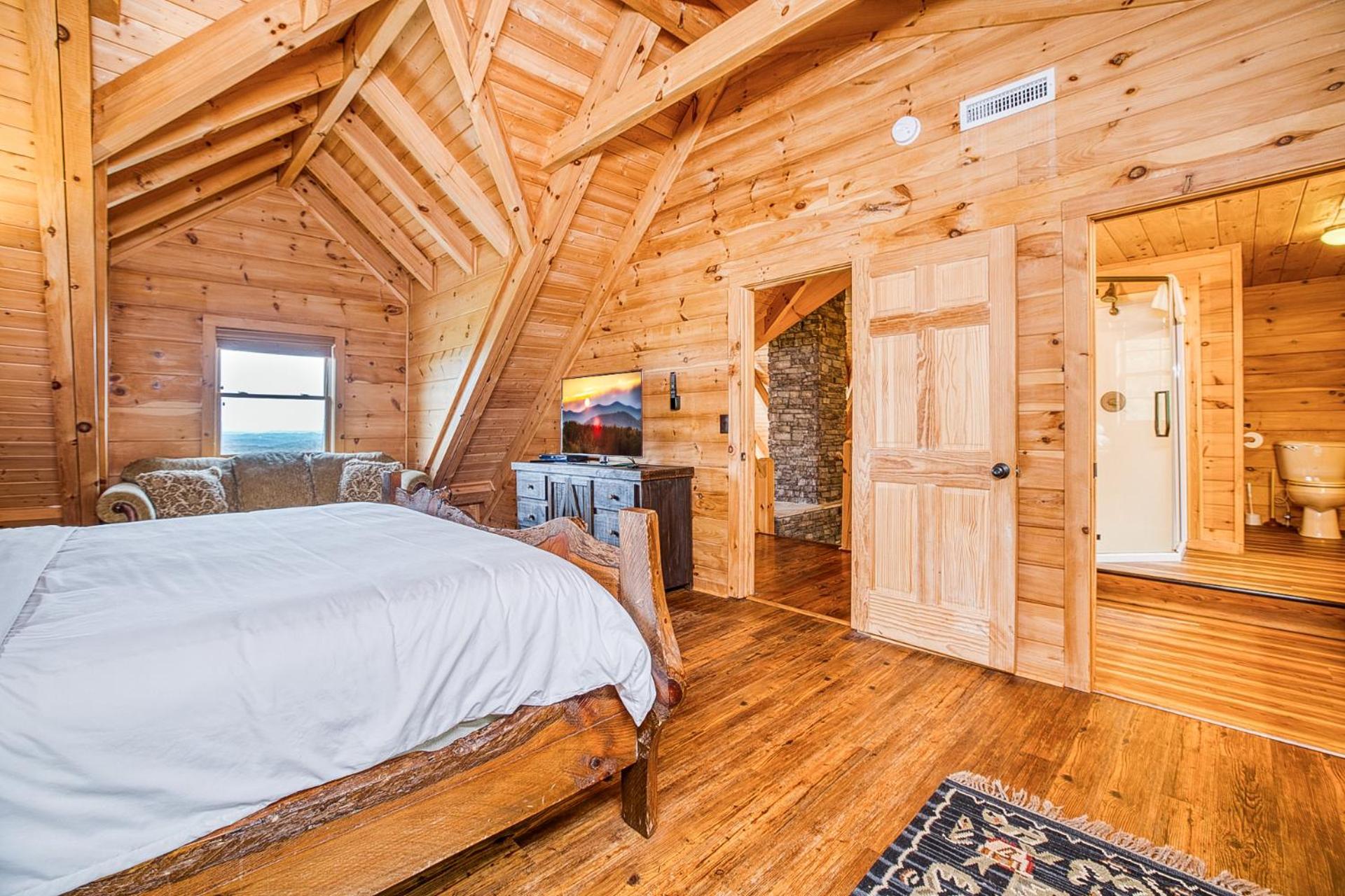 Sky High Lodge By Bk Stays. Large Cabin. Amazing Views. Game Room. Jacuzzi. Six Bedrooms. Sleeps 12 Blue Ridge Kültér fotó