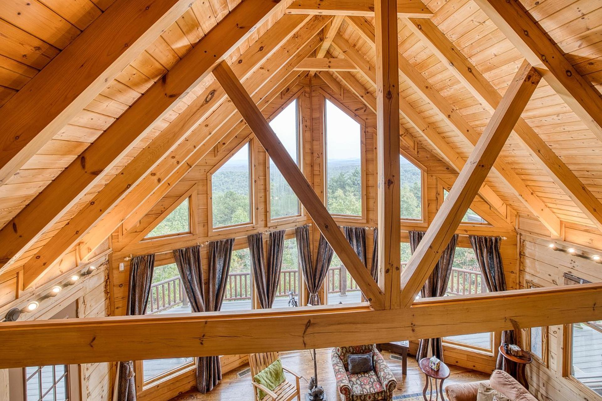 Sky High Lodge By Bk Stays. Large Cabin. Amazing Views. Game Room. Jacuzzi. Six Bedrooms. Sleeps 12 Blue Ridge Kültér fotó