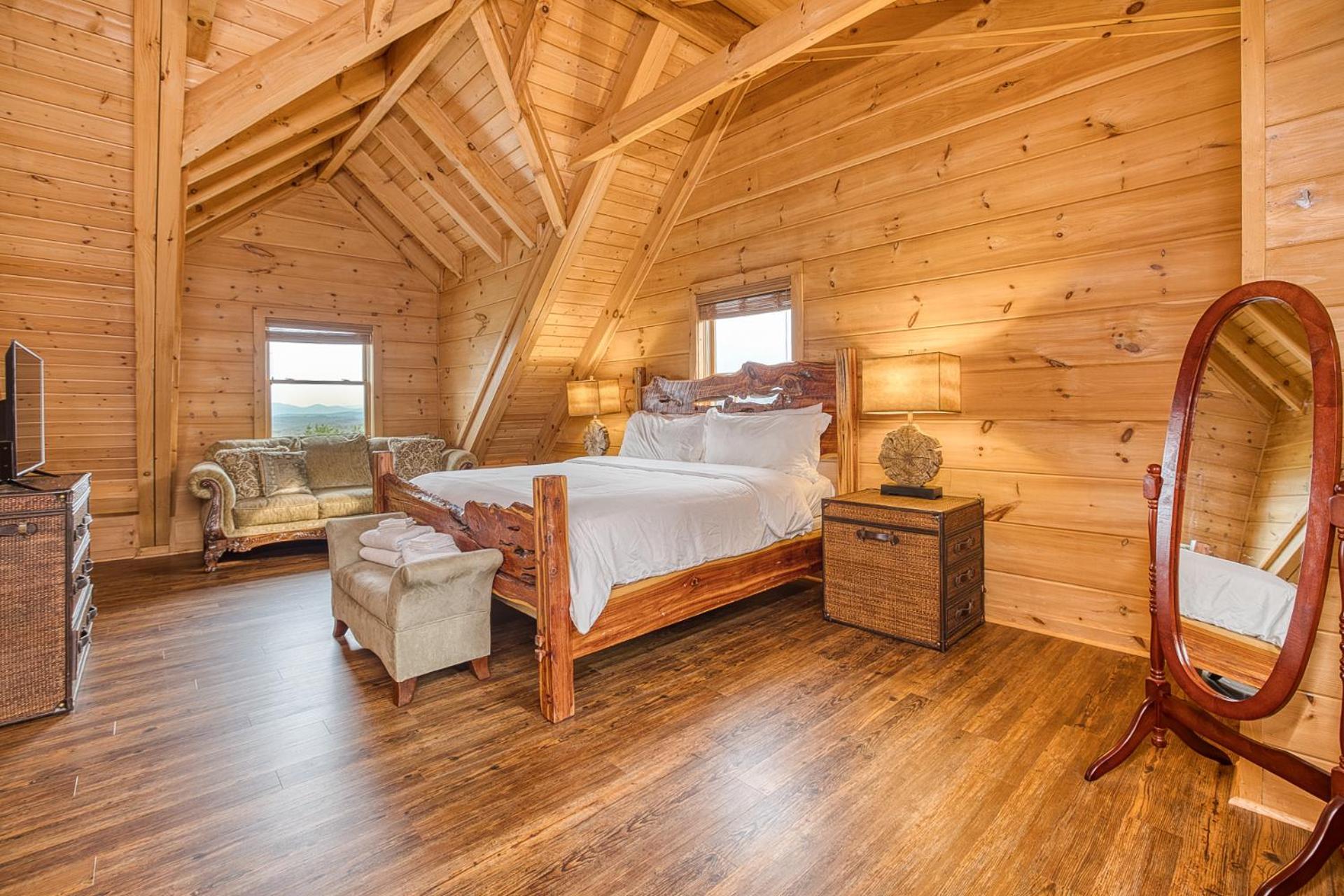 Sky High Lodge By Bk Stays. Large Cabin. Amazing Views. Game Room. Jacuzzi. Six Bedrooms. Sleeps 12 Blue Ridge Kültér fotó