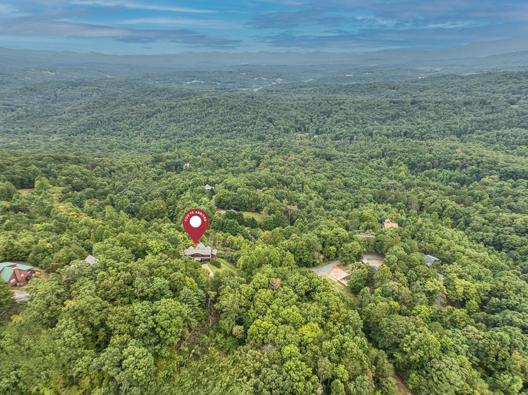 Sky High Lodge By Bk Stays. Large Cabin. Amazing Views. Game Room. Jacuzzi. Six Bedrooms. Sleeps 12 Blue Ridge Kültér fotó