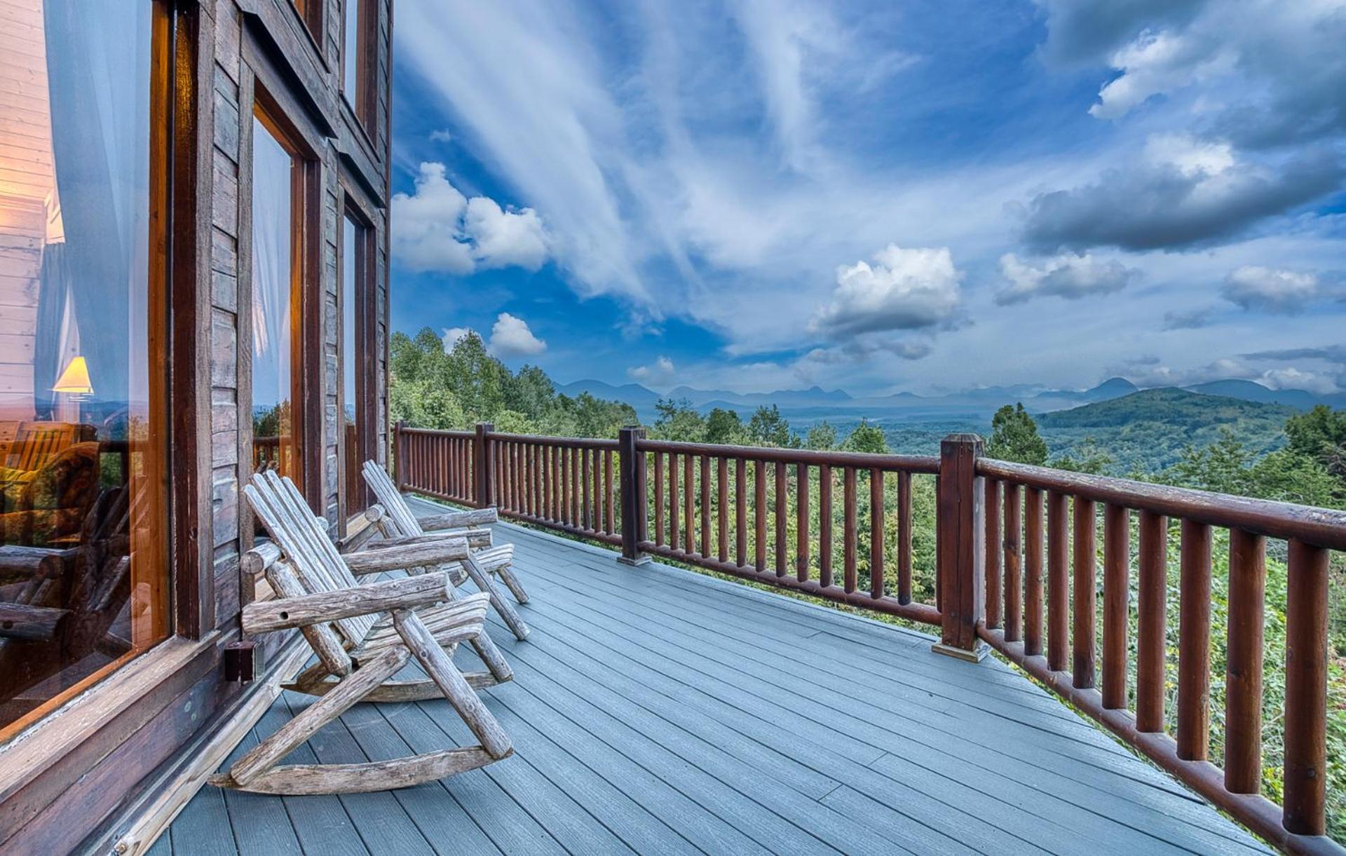 Sky High Lodge By Bk Stays. Large Cabin. Amazing Views. Game Room. Jacuzzi. Six Bedrooms. Sleeps 12 Blue Ridge Kültér fotó